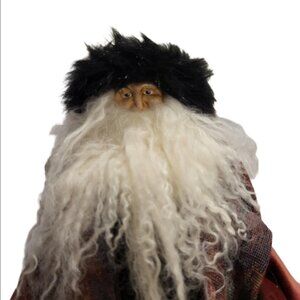 Old World Santa Decorative Statue, EUC